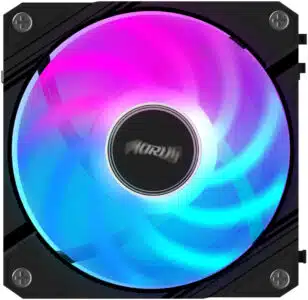 GIGABYTE AORUS EZ CHAIN FAN 120 Placa base Ventilador 12 cm Negro 1 pieza(s) - Imagen 3