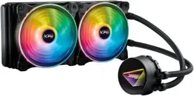 ENFRIAMIENTO LIQUIDO ADATA XPG LEVANTE II PMW 600 A 2000 RPM RGB NEGRO LEVANTEII240 BKCWW - Imagen 2