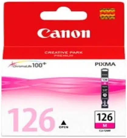 6250483-5419-2 Canon CLI-126 cartucho de tinta 1 pieza(s) Original Magenta - Imagen 1