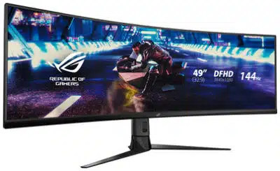 MONITOR GAMER ASUS ROG STRIX XG49VQ /49 /3840X1080 /TR 4MS /144HZ /2X HDMI /DP /ALTAVOCES /VESA /FREESYNC PREMIUM PRO /CURVO - Imagen 2