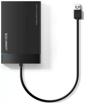 67185260_3860111870 Ugreen 30847 caja para disco duro externo Cubierta de disco duro/SSD Negro 2.5" - Imagen 1