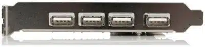 StarTech.com Adaptador Tarjeta PCI USB 2.0 de Alta Velocidad 5 Puertos (4 Externos y 1 Interno) - Imagen 4
