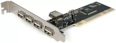 StarTech.com Adaptador Tarjeta PCI USB 2.0 de Alta Velocidad 5 Puertos (4 Externos y 1 Interno) - Imagen 2