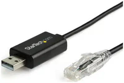 StarTech.com Cable USB de 1.8 m para Consola Cisco - Adaptador USB a RJ45