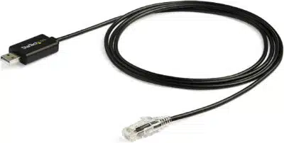 StarTech.com Cable USB de 1.8 m para Consola Cisco - Adaptador USB a RJ45 - Imagen 5