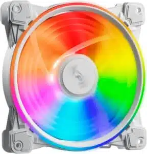 Ventilador XPG Hurricane 140mm ARGB PWM 140mm 1800RPM ARGB Blanco