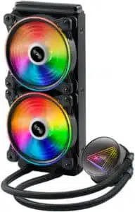 ENFRIAMIENTO LIQUIDO ADATA XPG LEVANTE II PMW 600 A 2000 RPM RGB NEGRO LEVANTEII240 BKCWW - Imagen 4