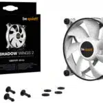 be quiet! BL089 sistema de refrigeración de computadora Gabinete de la computadora Ventilador 12 cm Blanco - Imagen 5