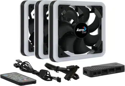 Aerocool Edge 14 Pro Gabinete de la computadora Ventilador 14 cm Negro - Imagen 5