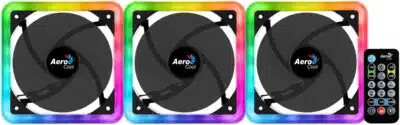 Aerocool Edge 14 Pro Gabinete de la computadora Ventilador 14 cm Negro - Imagen 3