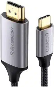 Ugreen 50570 adaptador de cable de vídeo 1.5 m USB C HDMI Tipo A (Estándar) Negro - Imagen 2