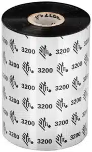 Cinta Zebra de Cera/Resina 110mmx450m 3200 Caja con 6pzs para - Imagen 2