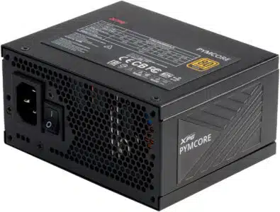 FUENTE DE PODER XPG PYMCORE SFX 750W ATX3.1 MODULAR 12V 2X6 80 PLUS GOLD NEGRO PYMCORE750G BKCUS - Imagen 2