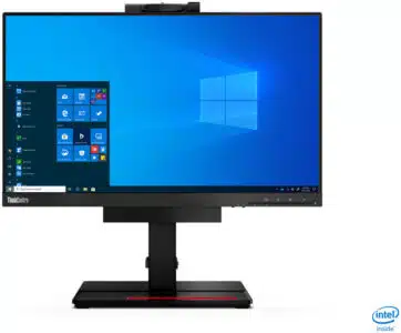 Lenovo ThinkCentre Tiny in One monitor de computadora 54.6 cm (21.5") 1920 x 1080 Pixeles Full HD LED Negro - Imagen 2