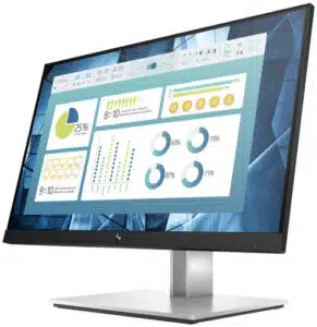 HP E-Series E22 G4 monitor de computadora 54.6 cm (21.5") 1920 x 1080 Pixeles Full HD LCD Negro, Plata - Imagen 3