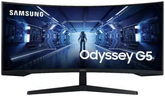 87361419_7947697575 Monitor Samsung 34" Odyssey G5 WQHD Resolución 3440x1440 Panel VA - Imagen 1
