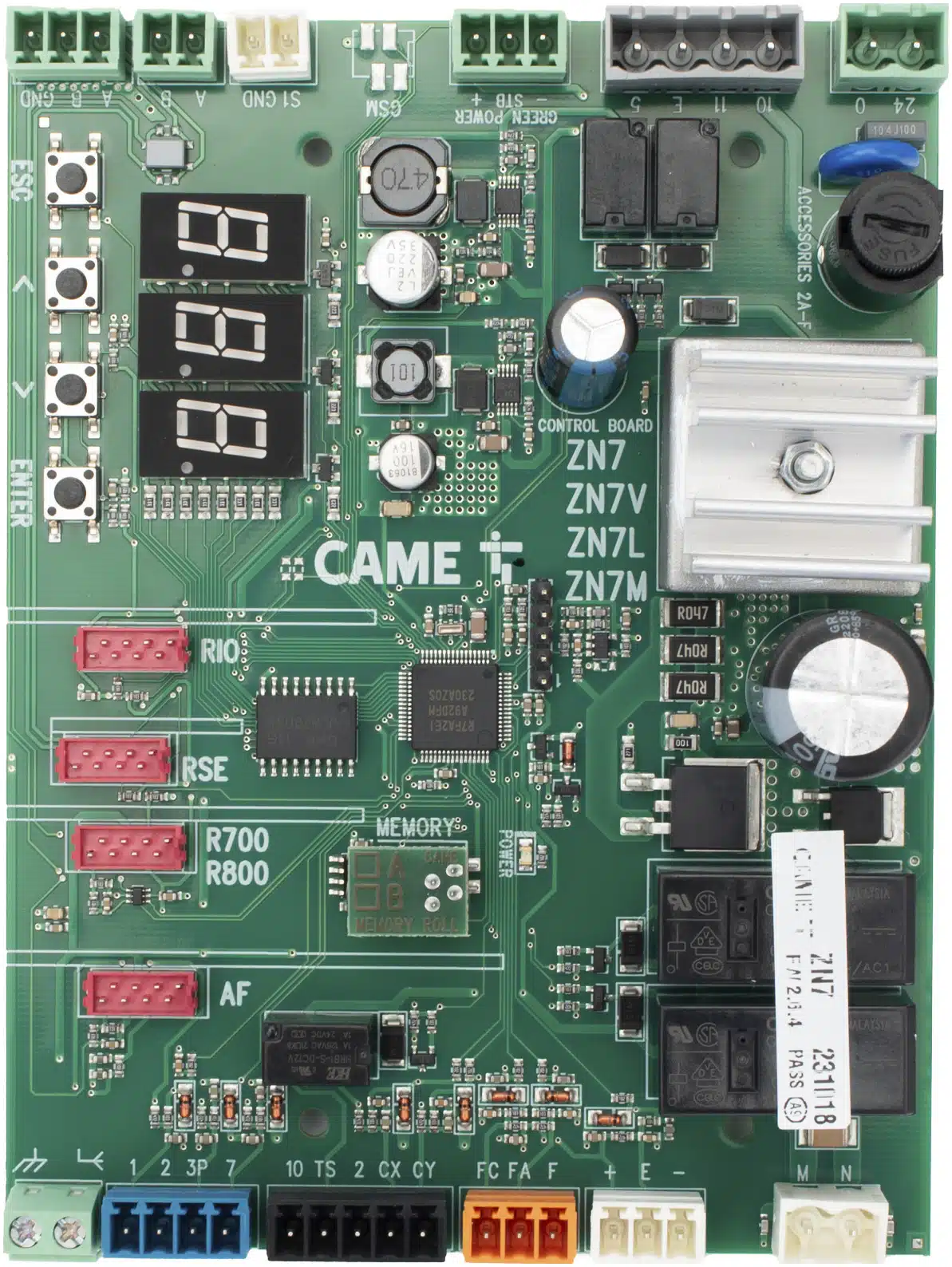 Tablilla o Tarjeta Electrónica Para Operadores 8K01MS005 Tablilla o Tarjeta Electrónica Para Operadores 8K01MS005 - Imagen 1