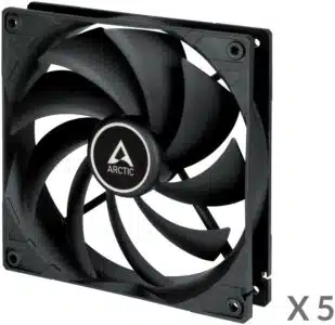 ARCTIC F14 Gabinete de la computadora Ventilador 14 cm Negro - Imagen 3