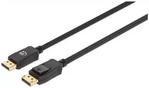 89583700_2103163209 MANHATTAN 353625 CABLE DISPLAYPORT V1 M M 0M NEGRO 8K60HZ - Imagen 1