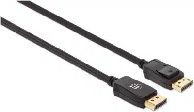 MANHATTAN 353625 CABLE DISPLAYPORT V1 M M 0M NEGRO 8K60HZ - Imagen 3