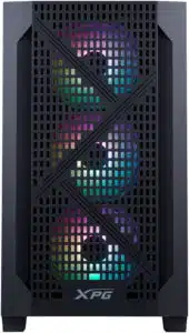 GABINETE XPG LANDER300 MID TOWER ATX PANEL VIDRIO TEMPLADO CON 4 VENTILADORES LANDER300MAA BKCWW - Imagen 3