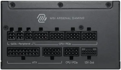 FUENTE DE PODER MSI FULL MODULAR MAG A1000PLS PCIE5 1000W 80PLUS PLATINO MAG A1000PLS PCIE5 - Imagen 3