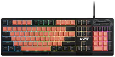 XPG SEEKER MERA EDITION teclado Juego USB QWERTY Inglés Negro