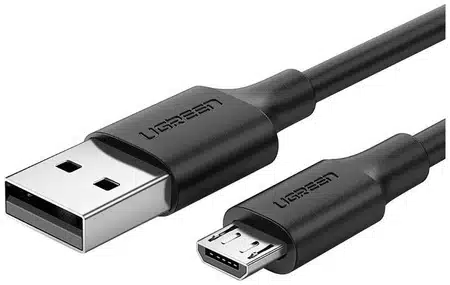 94810657_2140109004 Ugreen 60137 cable USB USB 2.0 1.5 m USB A Micro-USB A 0.48 Gbit/s Negro - Imagen 1