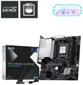 MSI PRO H810M-B WIFI6E placa base Intel H810 LGA 1851 (Socket V1) Micro ATX