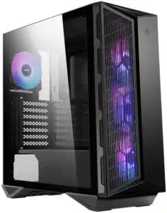 MSI MPG GUNGNIR 111R gabinete de computadora Midi Tower Negro - Imagen 2