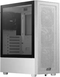 GABINETE ADATA XPG GAMER VALOR MESH MEDIATORRE ATX 4 FAN CRISTAL TEMPLADO BLANCO VALORMESHMT WHCWW - Imagen 2