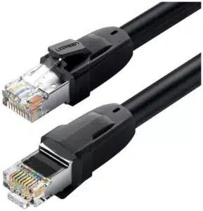 Ugreen 70330 cable de red Negro 3 m Cat8 S/FTP (S-STP)