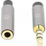 MANHATTAN 356022 CABLE AUDIO ESTEREO 5MM EXTEN M H 0M NEGRO - Imagen 5