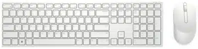 Teclado y mouse Dell Pro KM5221W RF inalámbrico Español Blanco