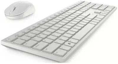 Teclado y mouse Dell Pro KM5221W RF inalámbrico Español Blanco - Imagen 3