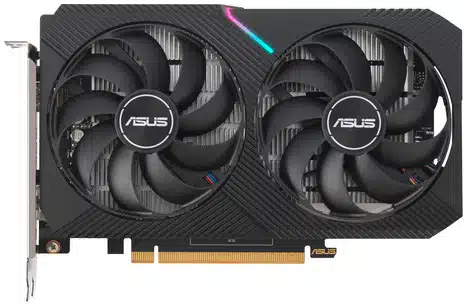 97723845_9561848016 TARJETA DE VIDEO ASUS RADEON RX6400 /PCIE X16 4.0 /4GB GDDR6 /HDMI /DP /ESTANDAR /GAMA BASICA - Imagen 1