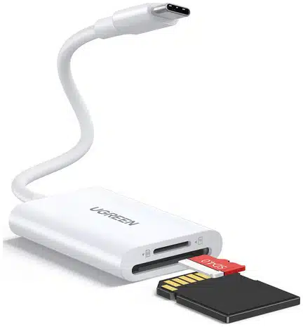 9cdd5c6d2e2744c65b6ef6a519c0d6e3325a64ba Ugreen 35506 lector de tarjeta USB 3.2 Gen 1 (3.1 Gen 1) Type-C Blanco - Imagen 1