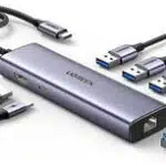 Ugreen 15598 nodo concentrador USB 3.2 Gen 1 (3.1 Gen 1) Type-C 5000 Mbit/s Plata