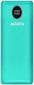 PowerBank ADATA P20000QCD - 20, 000 mAh. Compatible con Qualcomm QC 3.0 y USB Power Delivery 3.0. indicador digital de carga y 2 puertos USB-A y 1 USB-C AP20000QCD-DGT-CGN - Imagen 2