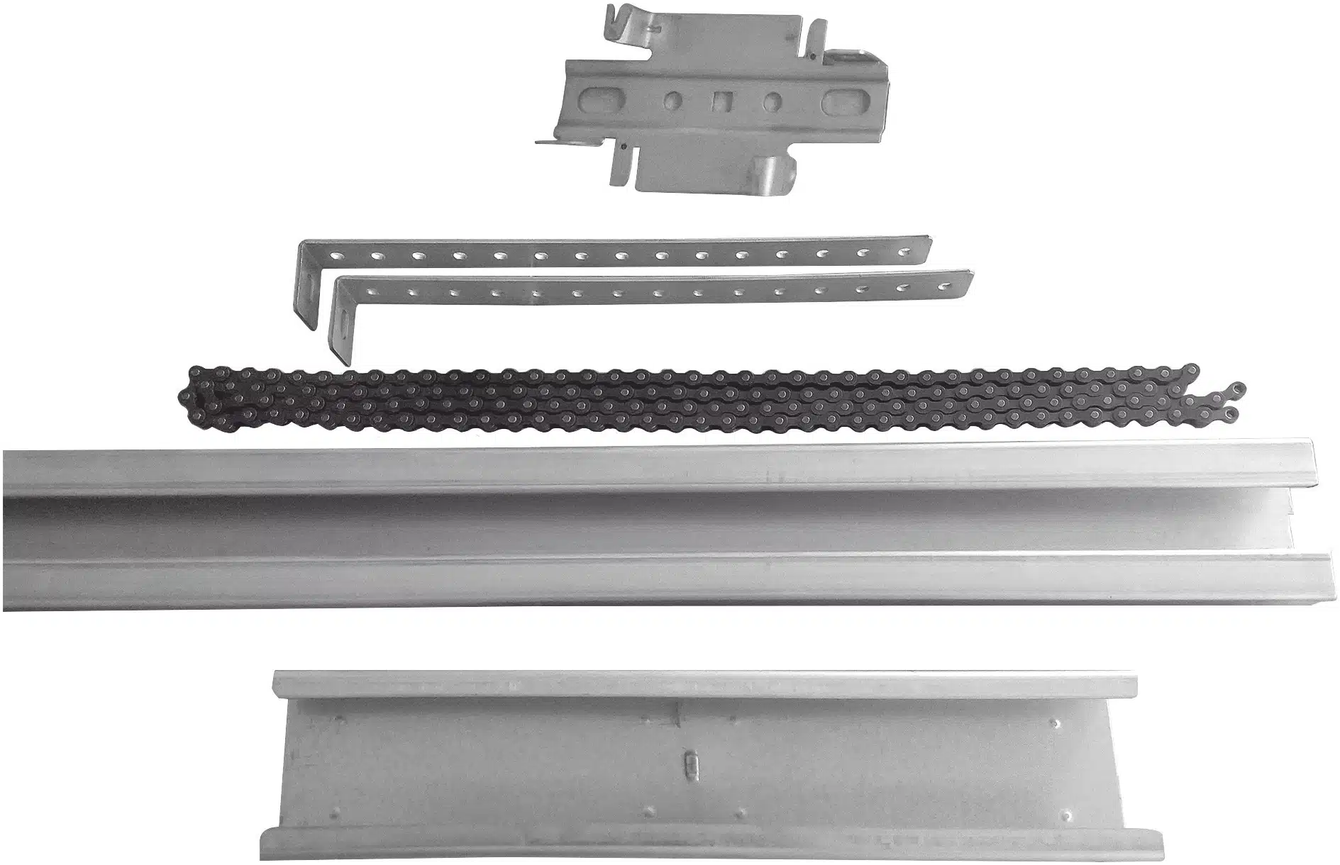 Extensión / Riel tipo C / 1 Mts. Extensión / Riel tipo C / 1 Mts. - Imagen 1