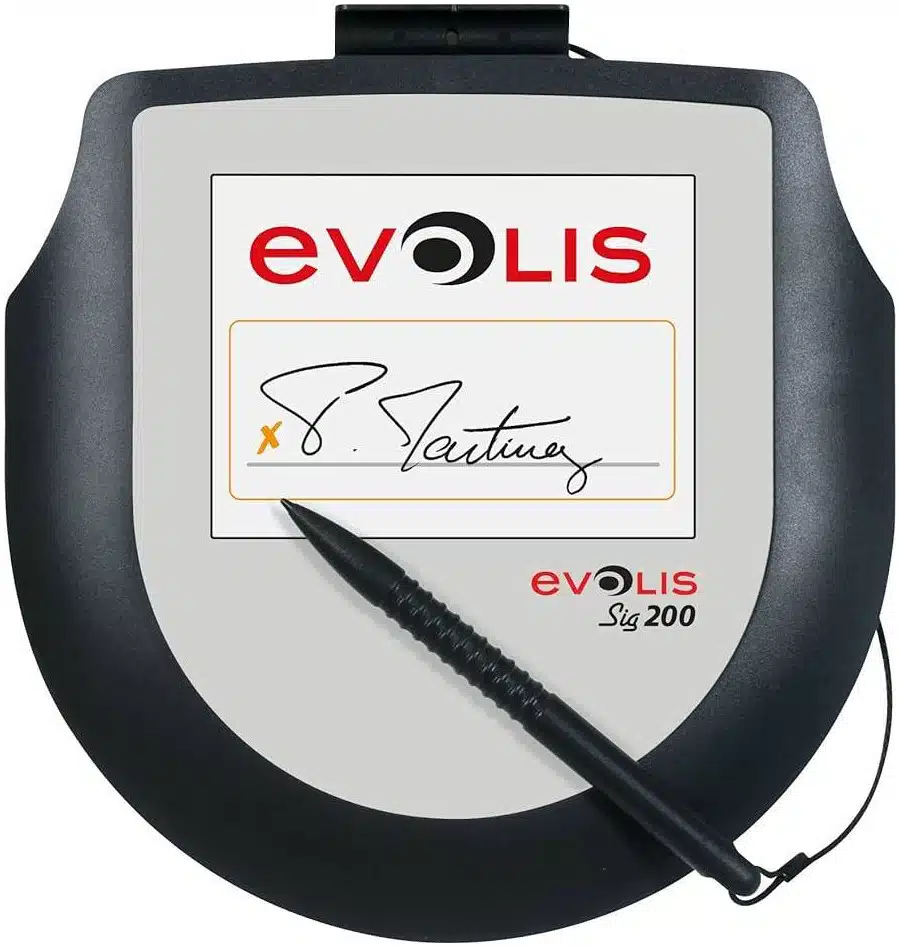 ACCEVL250_full-2 Digitalizador de Firma EVOLIS SIG200 ( ST-CE1075-2-UEVL ) Pantalla 5 (12 - 5 cm), TFT a todo color, Visualización de firma en tiempo real, - Imagen 1