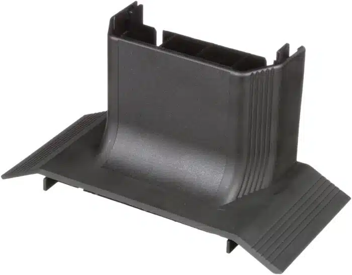 Accesorio de Conexión a Canaleta T70, Para Canaleta de Piso AFR4BCBL6, Material PVC Rígido, Color Negro