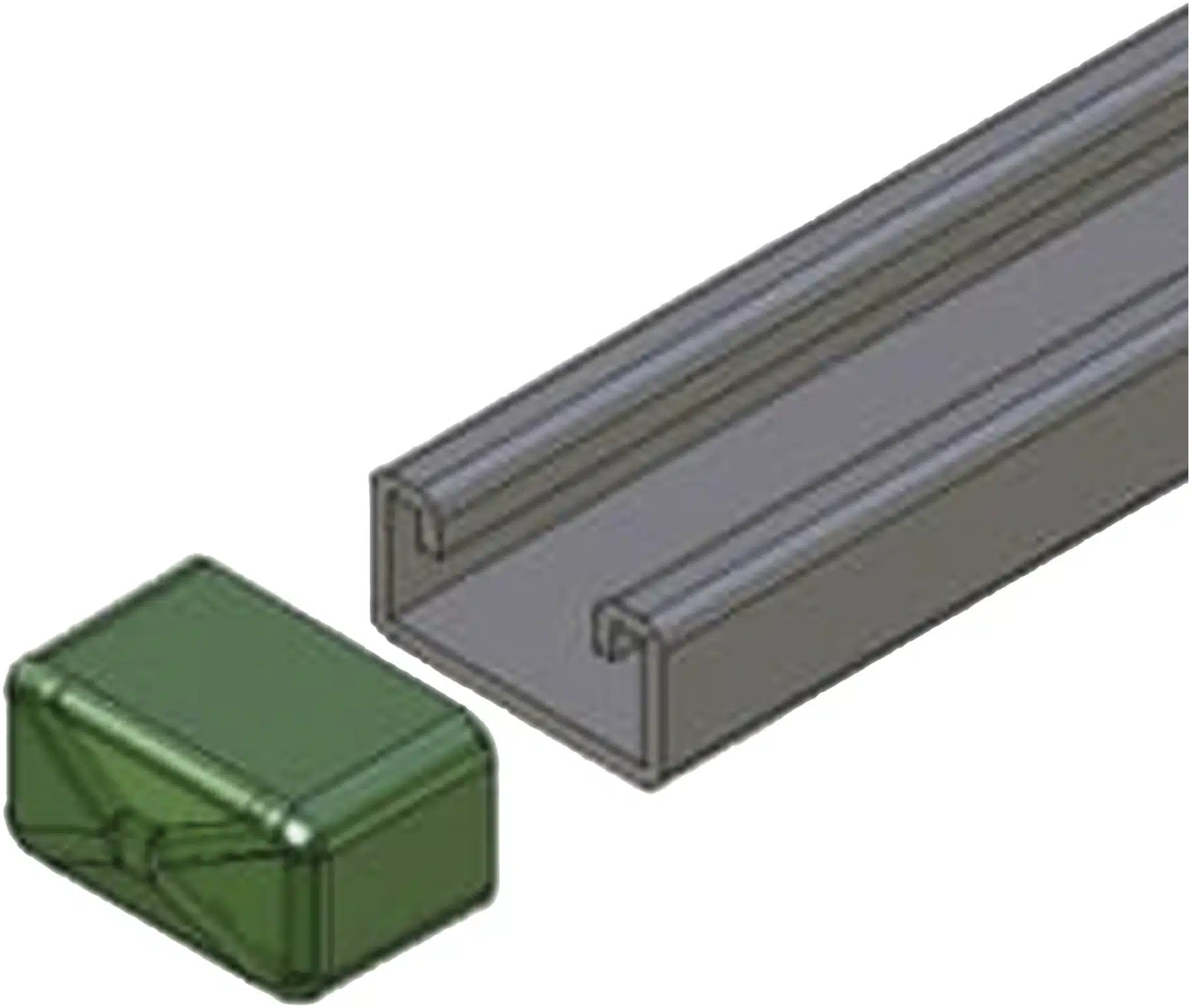 Remate Cuadrado para Unicanal 4X2. Remate Cuadrado para Unicanal 4X2. - Imagen 1