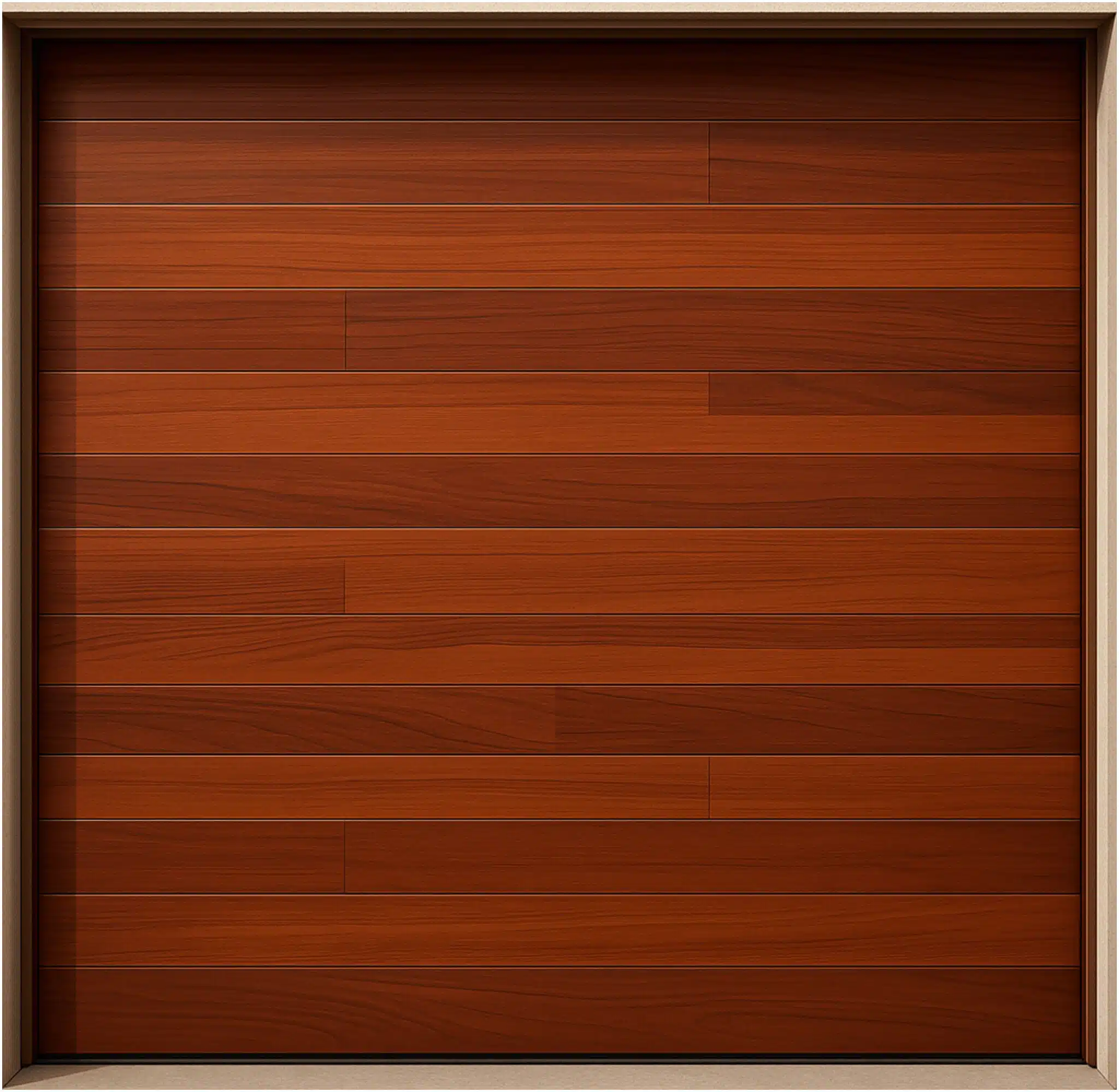 Puerta de Garage de Alta Calidad / Estilo Americano / Acabado Laminado PREMIUM / Color Madera Clara / 10×7 Pies. Puerta de Garage de Alta Calidad / Estilo Americano / Acabado Laminado PREMIUM / Color Madera Clara / 10x7 Pies. - Imagen 1