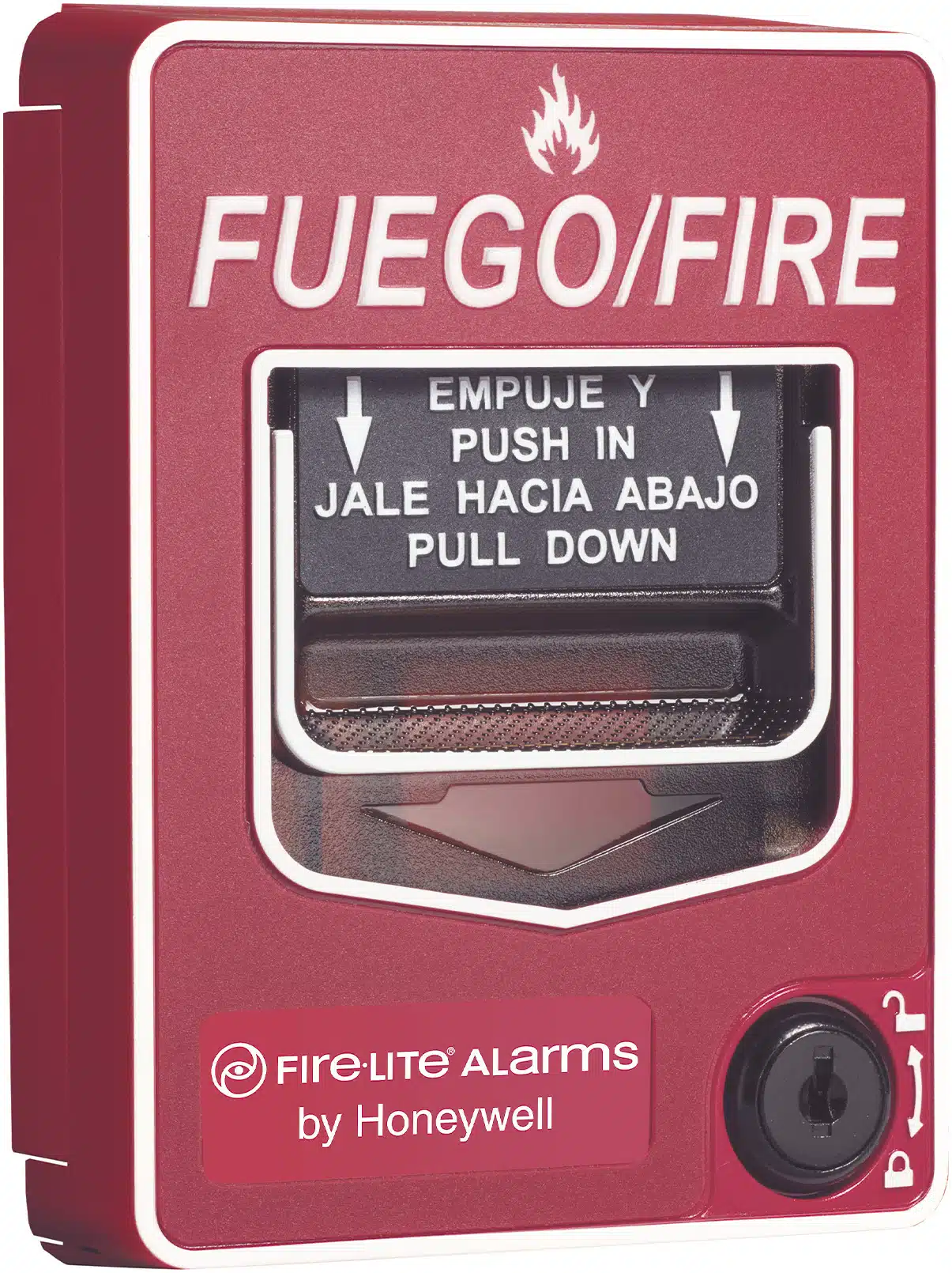 Estación Manual de Emergencia, Doble Acción, Direccionable, Texto en Español Estación Manual de Emergencia, Doble Acción, Direccionable, Texto en Español - Imagen 1