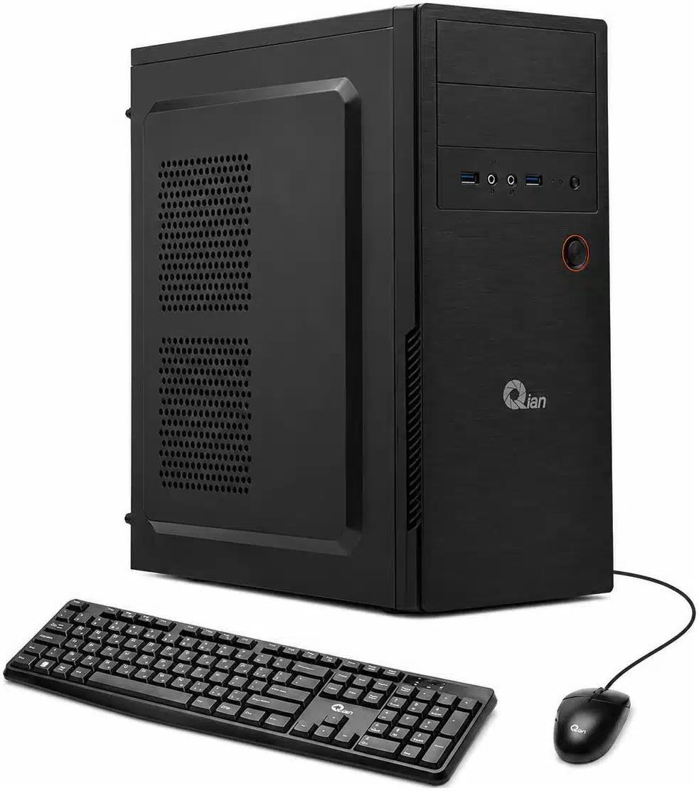 CPUQIA900_full PC Office QIAN gabinete QIAN mini - Core i5 14400, Motherboard H610, RAM 8DDR4 3200 MHz QPI-OP440A-48CT - Imagen 1