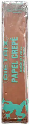 DRPPAPAT003_zoom Papel Crepe Dietrix 50x200cms Cafe Paquete con 10 Hojas - Imagen 1