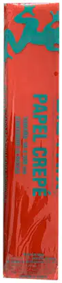 DRPPAPAT004_zoom Papel Crepe Dietrix 50x200cms Rojo Paquete con 10 Hojas - Imagen 1