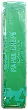 DRPPAPAT006_zoom Papel Crepe Dietrix 50x200cms Verde Bandera Paquete con 10 Hojas - Imagen 1