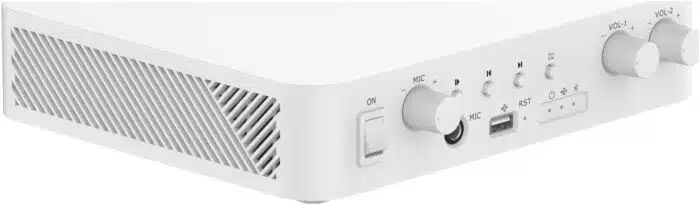 Amplificador | Bluetooth | 2 Canales | 40 W por Canal | 100V | Hik-Connect | Una Zona | Musica Ambiental